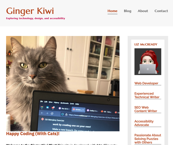 11ty blog screenshot